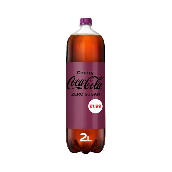 (DELIST) Coke Zero Cherry PMP 2Ltr
