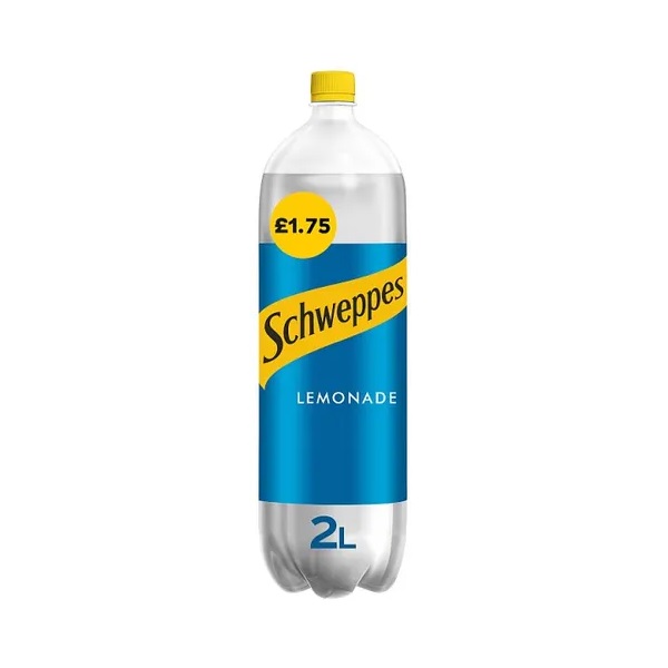 (DELIST) Schweppes Lemonade PM £1.75 2Ltr