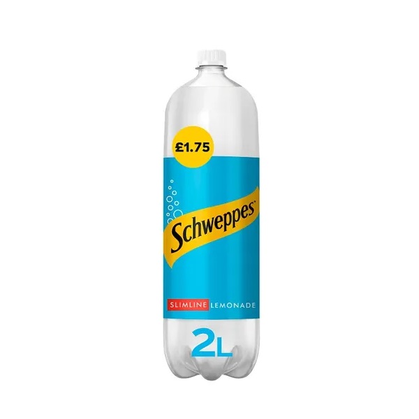(DELIST) Schweppes Slimline Lemonade PM £1.75 2Ltr