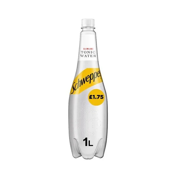 (DELIST) Schweppes Slimline Tonic PM £1.75 1Ltr