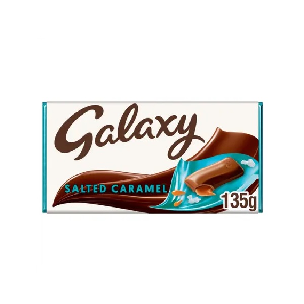 Galaxy Block Smooth Salted Caramel 135g