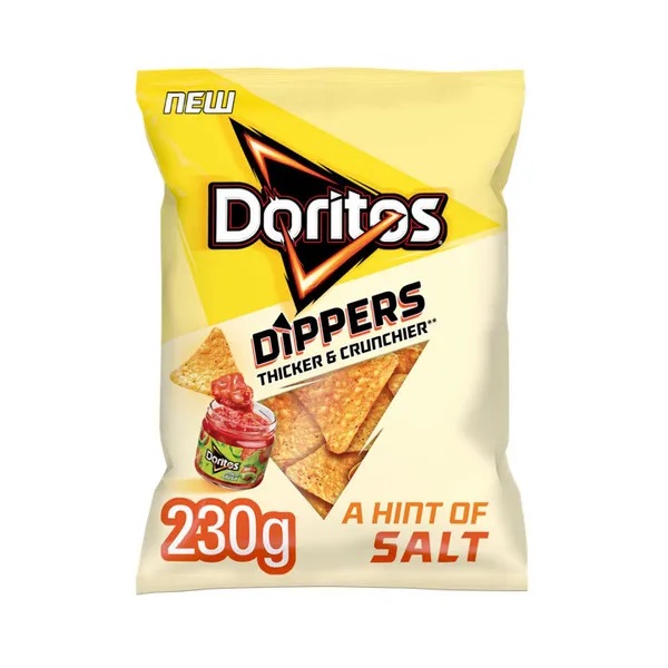 Doritos Dippers A Hint of Salt 230g