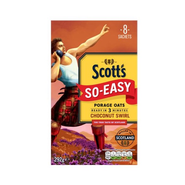 Scotts Original Porage Porridge Sachets (8 x 36.5g)