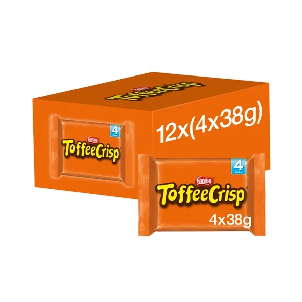 Toffee Crisp 4pk (4 x 38g)