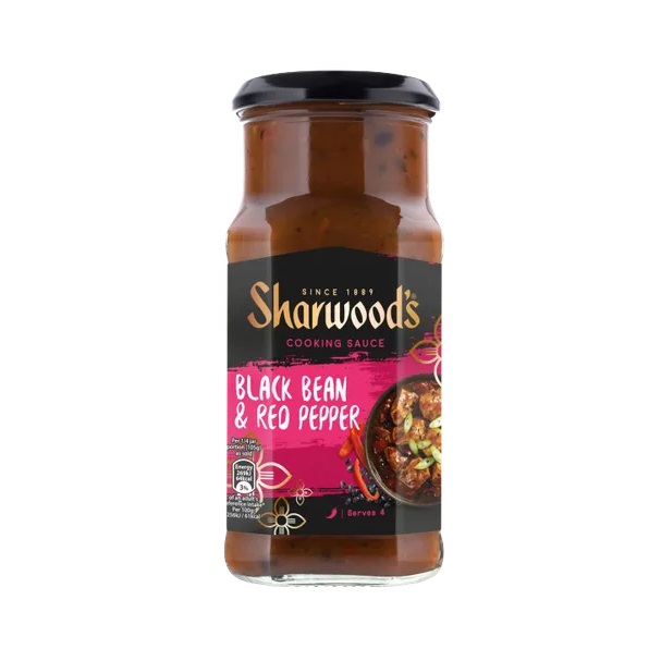 Sharwoods Black Bean & Red Pepper 425g