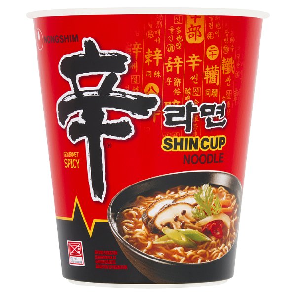 Nongshim Shin Cup Noodles Soup Hot & Spicy 68g (HS)