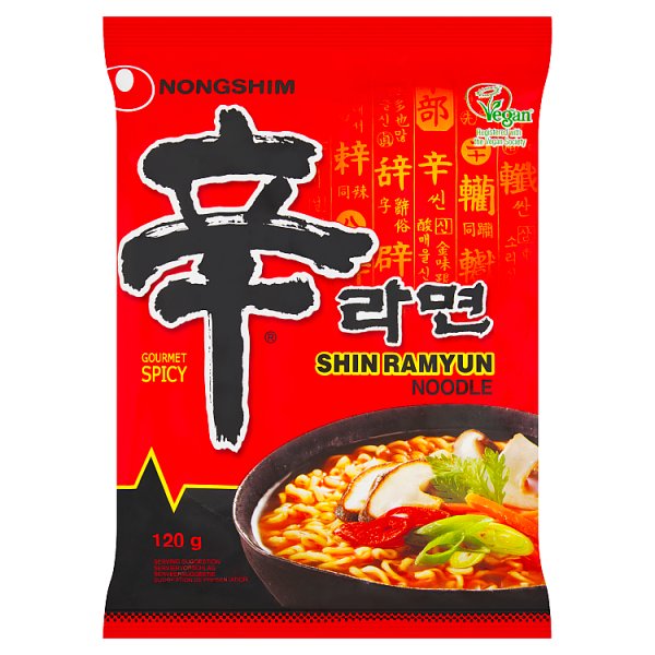 Nongshim Shin Ramyun Noodles 120g (HS)