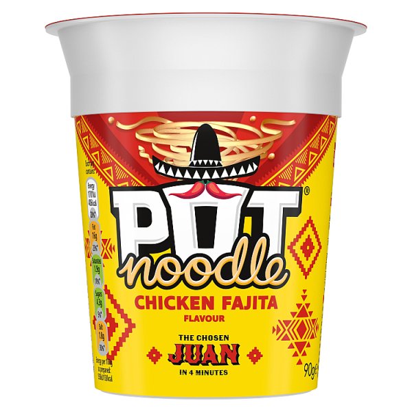 (DELIST) King Pot Noodles Chicken Fajita 90g (HS)