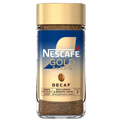 Nescafe Gold Blend Decaf Coffee 190g (HS)