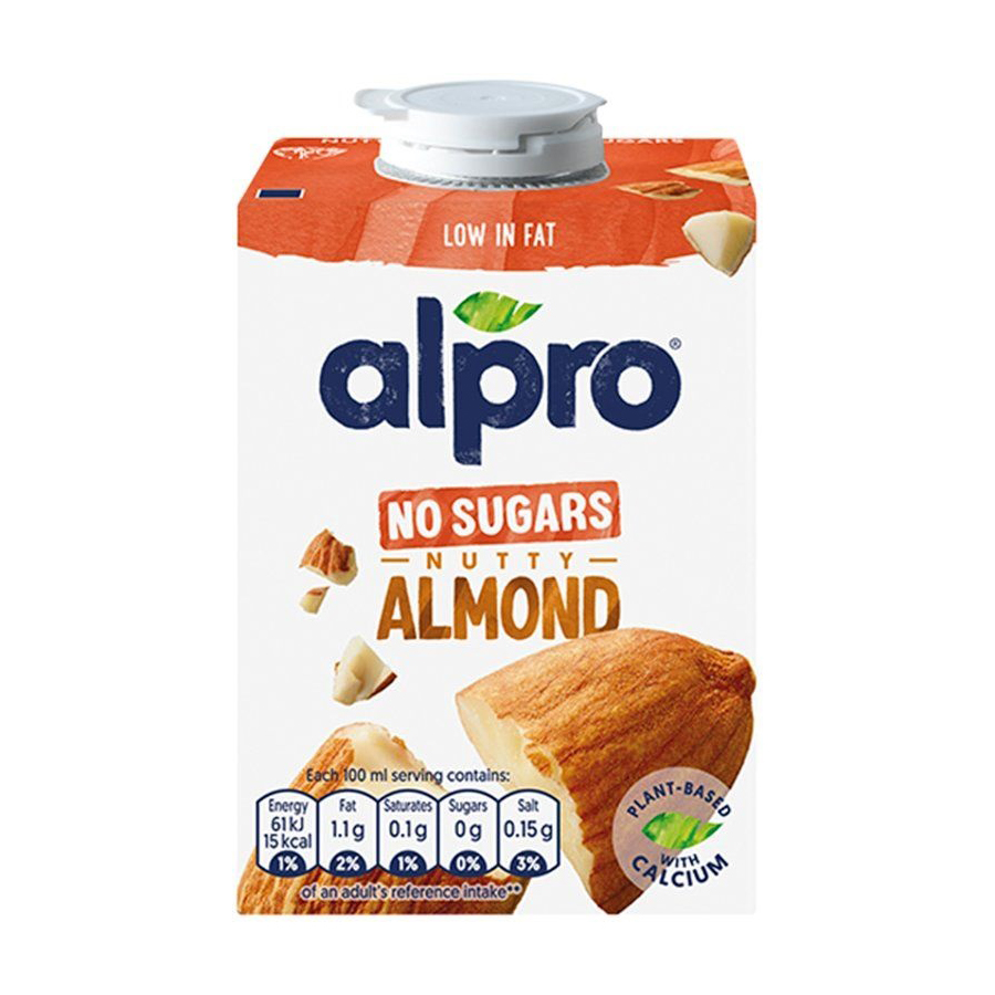Alpro Almond Unsweetened Drink 500ml (HS)