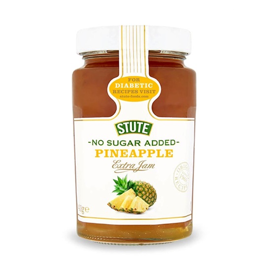 Stute No Sugar Added Pineapple Jam 430g