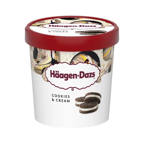 Haagen Dazs Cookies & Cream 460ml