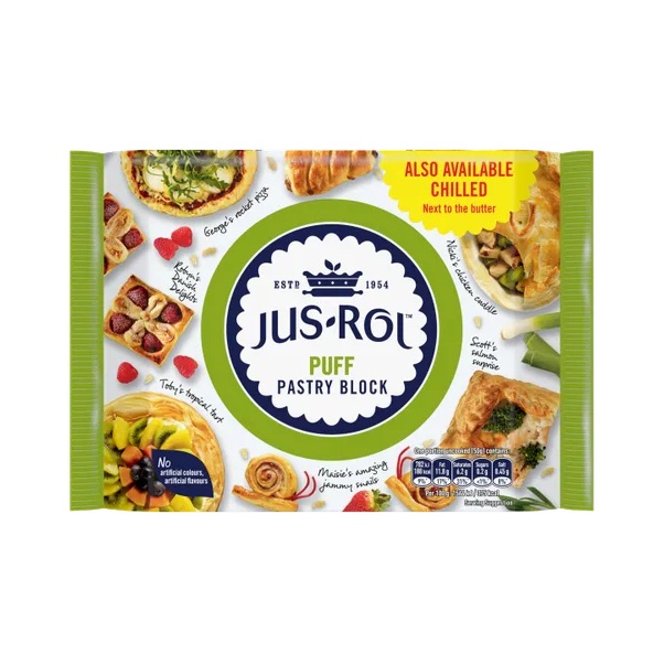 Jus Rol Puff Pastry Block 500g