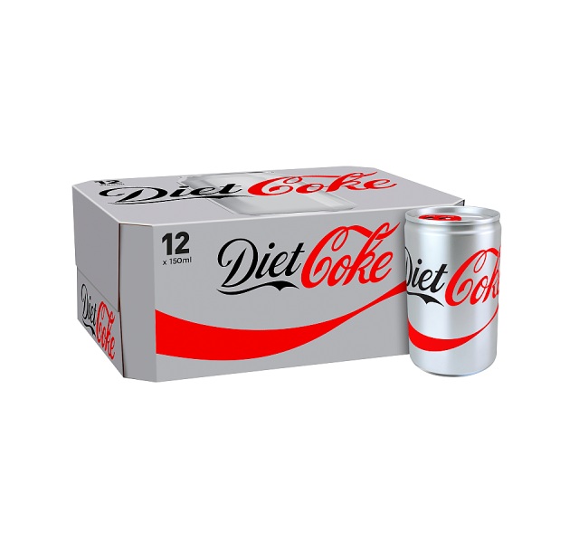 (DELIST) Diet Coke 12pk (12 x 150ml)