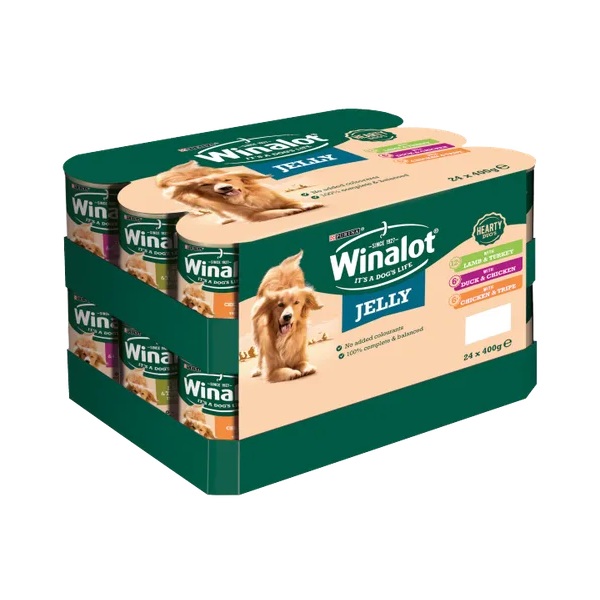 (Delist) Winalot Hearty Duo Mixed in Jelly (24 x 400g)