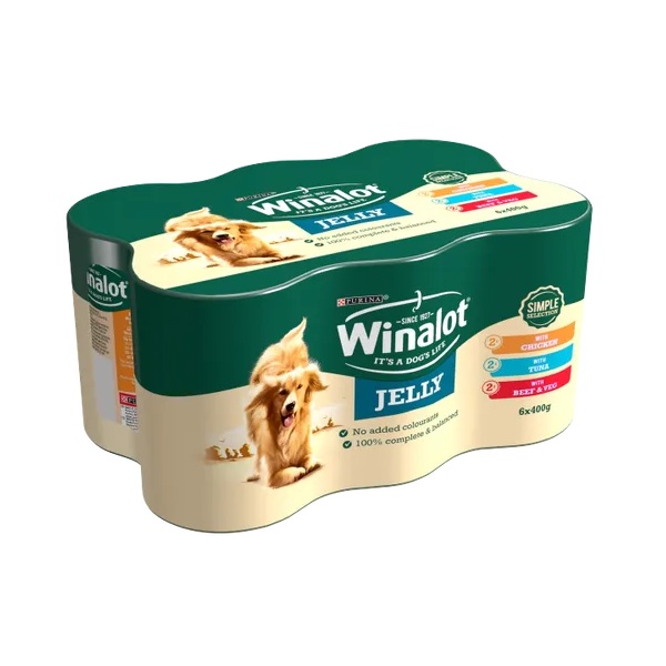(Delist) Winalot Simple Selection Mixed in Jelly (6 x 400g)
