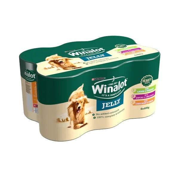 (Delist) Winalot Hearty Duo Mixed in Jelly (6 x 400g)