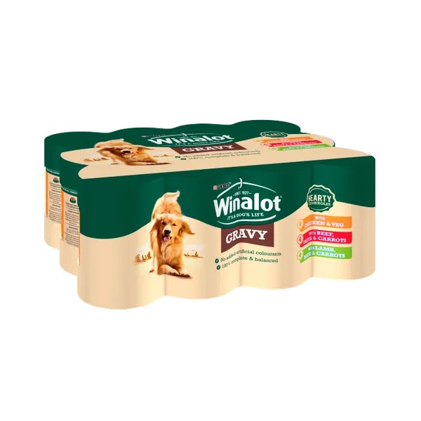 (Delist) Winalot Hearty Casseroles Mixed in Gravy (12 x 400g)
