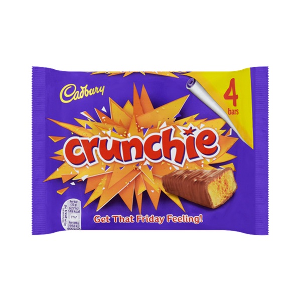(DELIST) Cadbury Crunchie 4pk (4 x 32g)