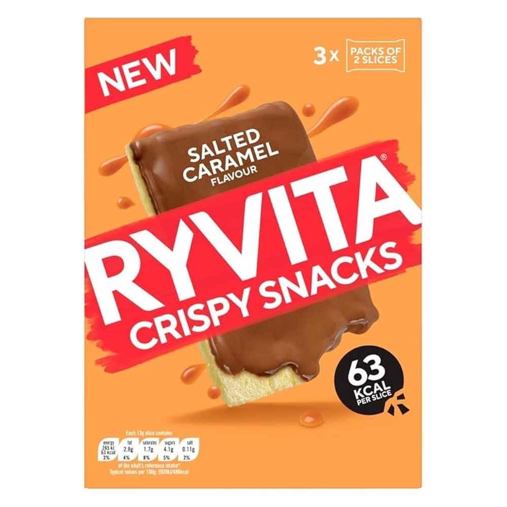 Ryvita Snack Pack Salted Caramel 26g