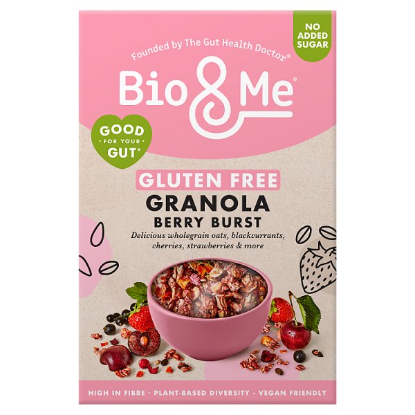 Bio & Me Berry Burst Gluten Free Granola 350g (HS)
