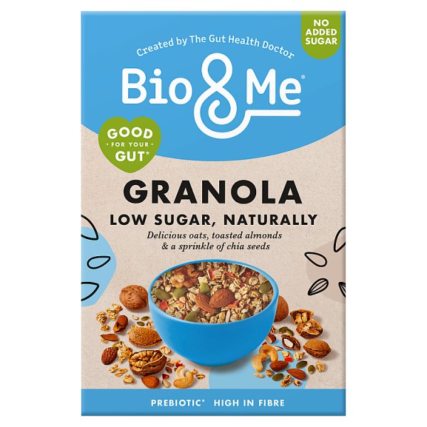 Bio & Me Low Sugar Naturally Gut-Loving Granola 360g (HS)