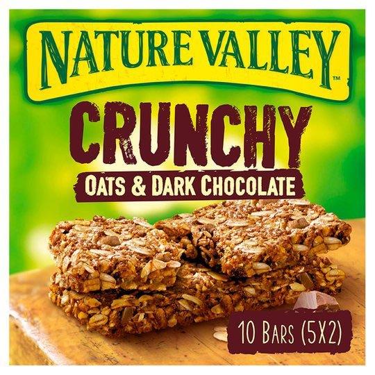 (DELIST) Nature Valley Crunchy Oats & Chocolate Cereal Bar 5pk (5 x 42g) (HS)