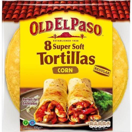Old El Paso Corn Tortillas 8s (HS)
