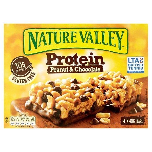 (DELIST) Nature Valley Protein Peanut Butter & Chocolate 4pk (4 x 40g) (HS)