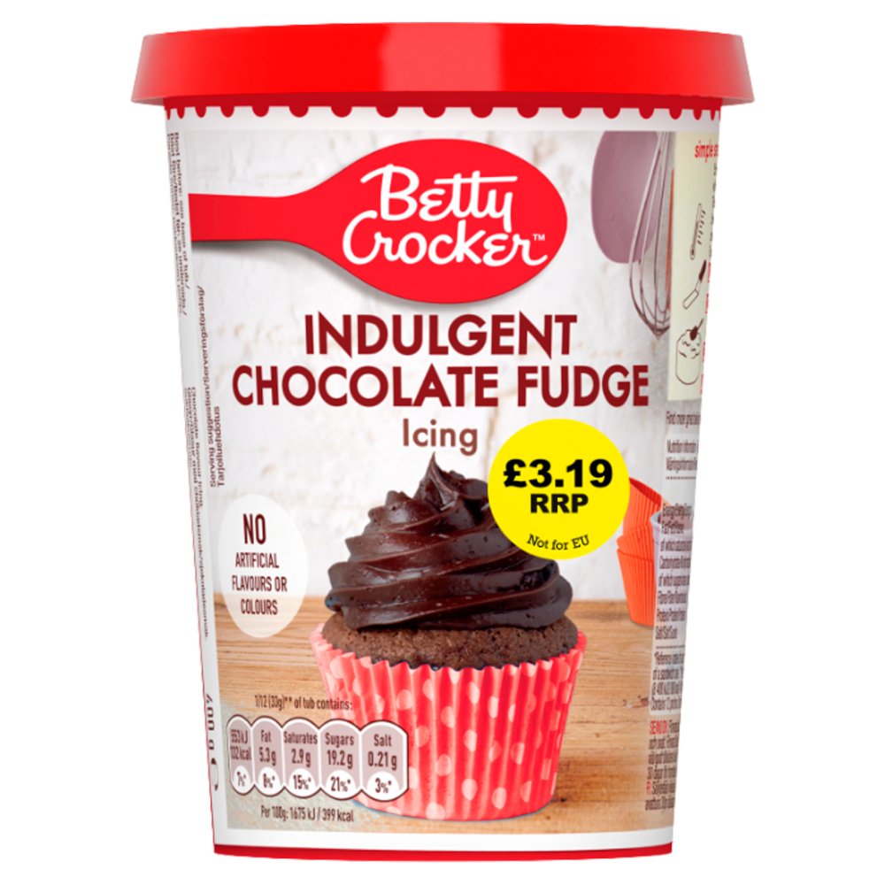 Betty Crocker Choc Fudge Icing PM £3.19 400g