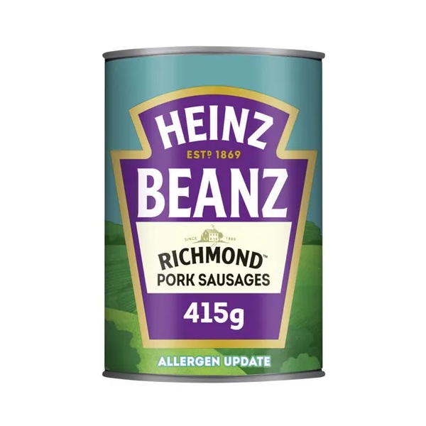 Heinz Baked Beans & Richmond Pork Sausages 415g