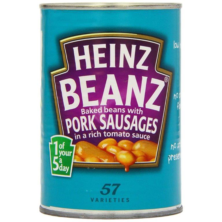 (Delist) Heinz Baked Beans & Pork Sausages (6 x 415g)