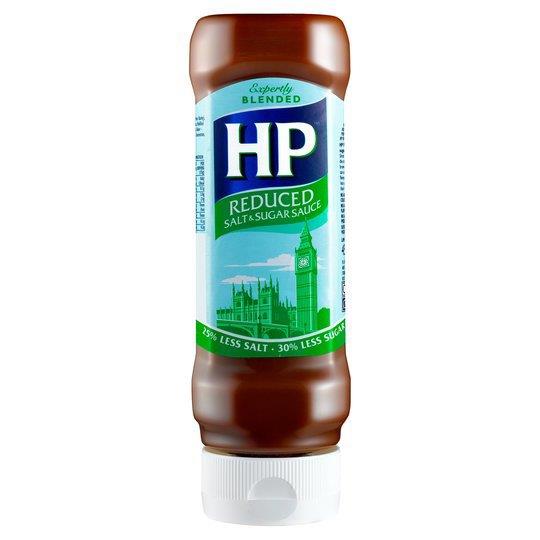 (Delist) HP Brown Sauce Reduced Salt & Sugar Top Down 450g
