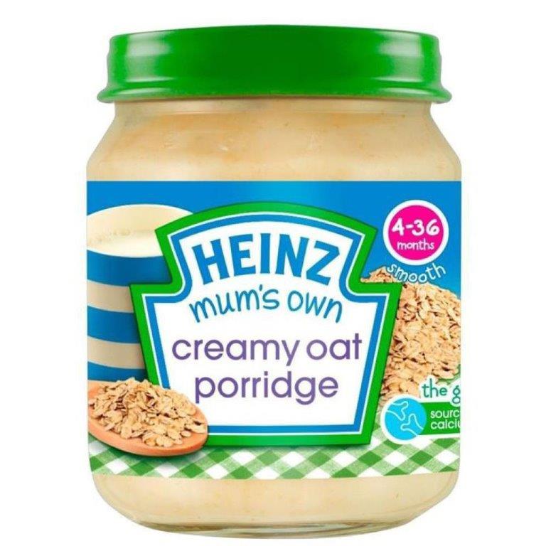 Heinz Jar 6m+ Creamy Oat Porridge 120g