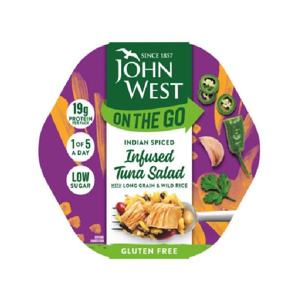 John West Tuna Infused Tuna Salad Indian 220g (Gluten Free) 