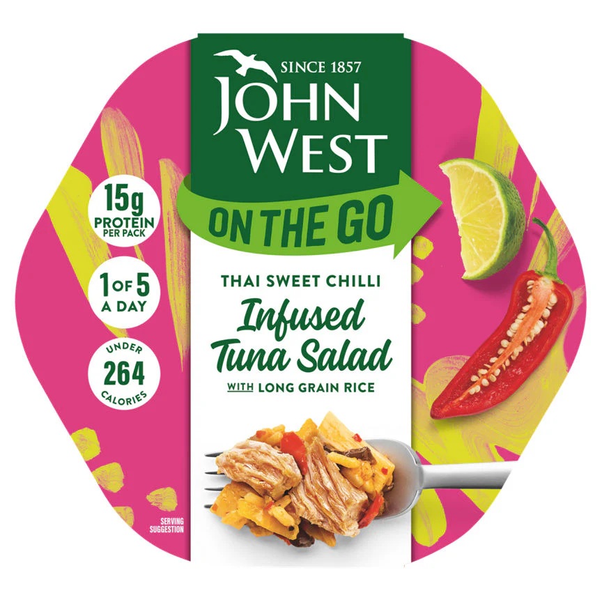John West Tuna Infused Tuna Salad Sweet Chilli 220g 