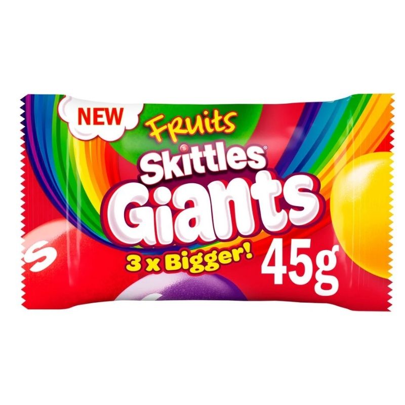 Skittles Std Fruits Giants 45g