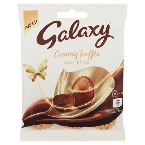 Galaxy Creamy Truffle Mini Eggs Bag 74g