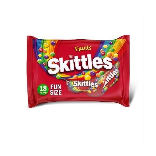 Skittles Fruits Funsize Bags 18pk (18 x 18g) 324g