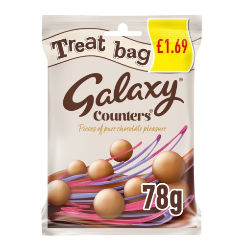 Galaxy Treat Bag Counters 78g PM £1.69