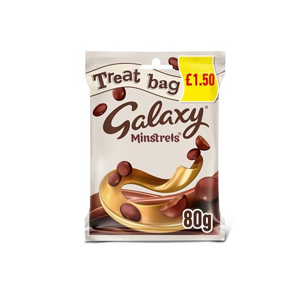 Galaxy Treat Bag Minstrels 80g PM £1.69