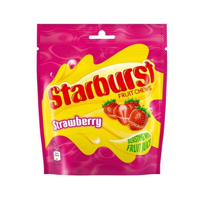 Starburst Pouch Strawberry 138g