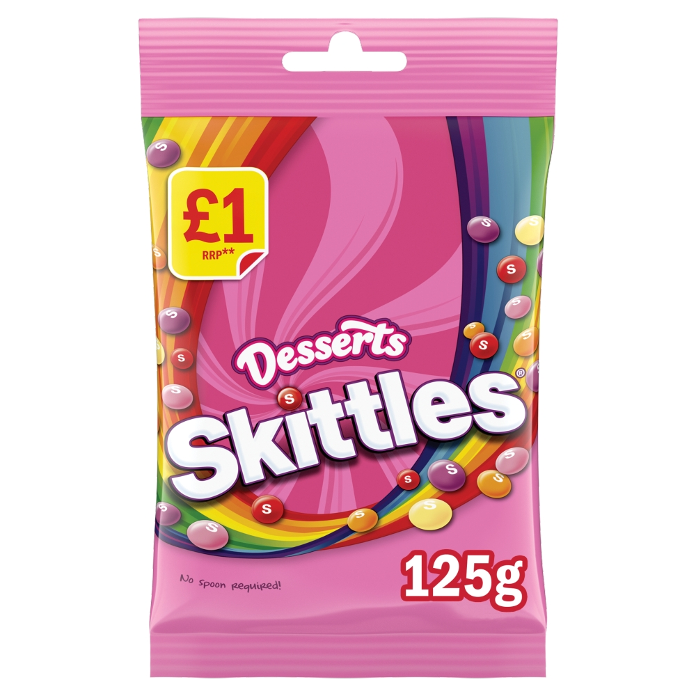 Skittles Desserts PM £1 125g
