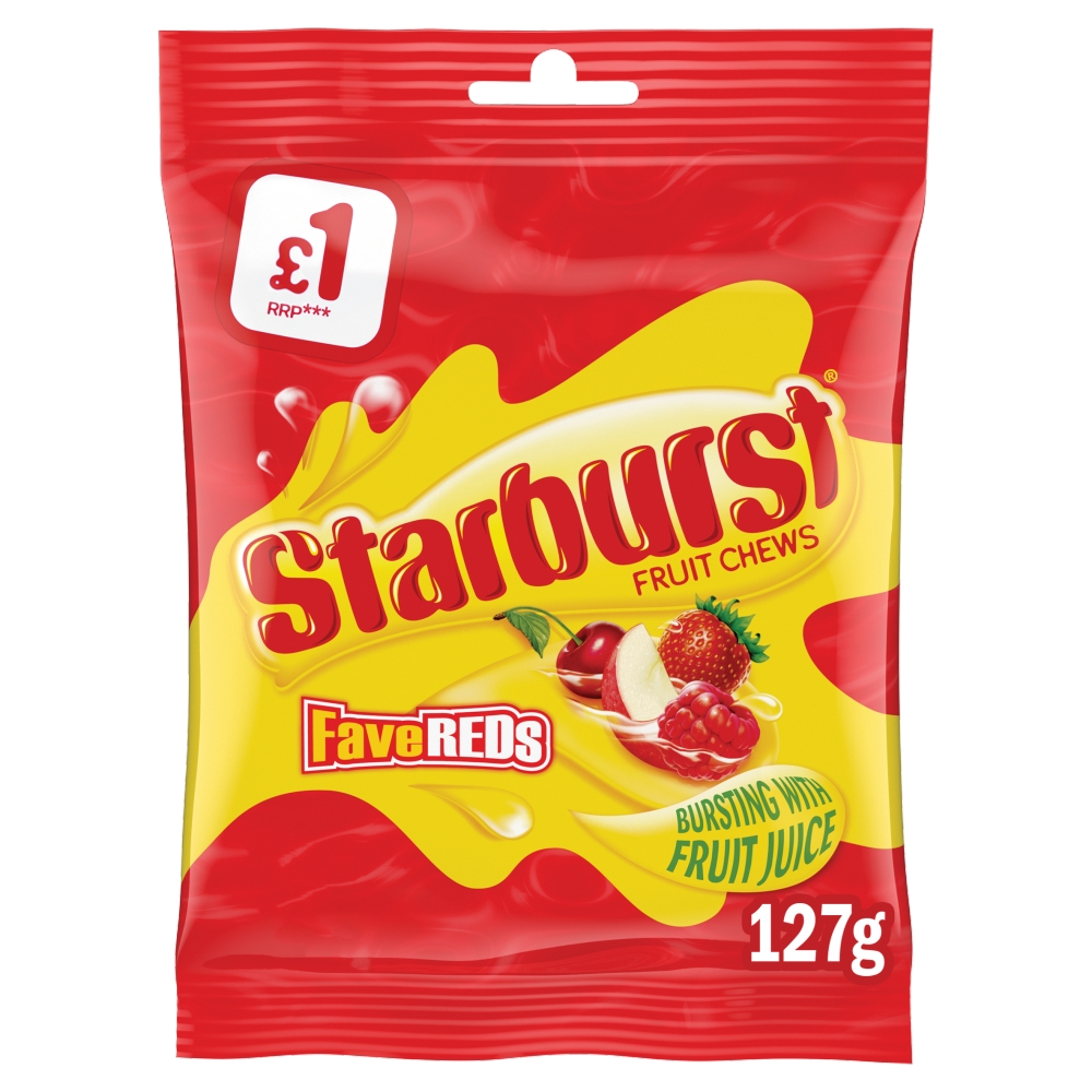 Starburst Fave Reds PM £1 127g