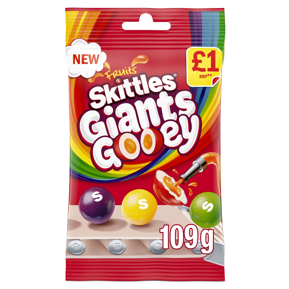 Skittles Giants Gooey PM £1 109g