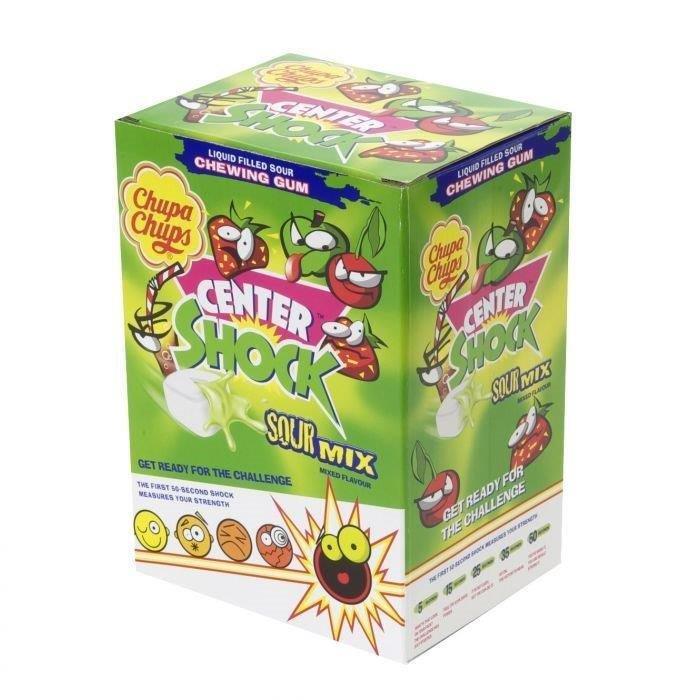 (Discontinued) Chupa Chups Gum Center 200s Shock 4g