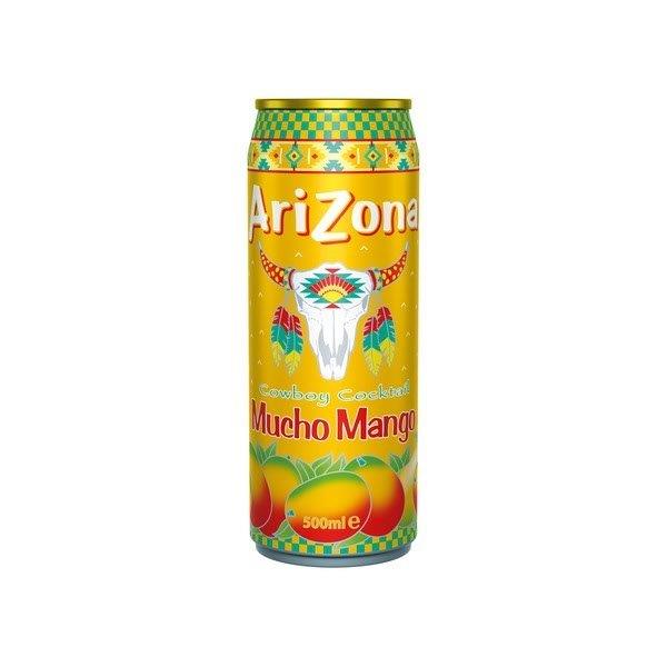 (DISCONTINUED) AriZona Can Mucho Mango 500ml