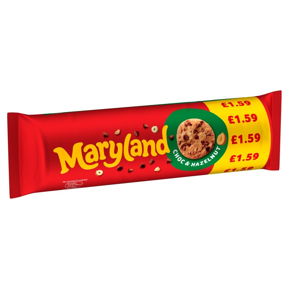 DUPLICATE) Maryland Cookies Choc Chip & Nut PM £1.59 200g