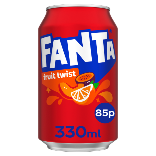 (DELIST) Fanta Fruit Twist 330ml PMP