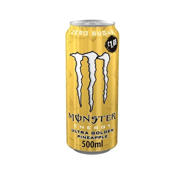 (CHECK LATER) Monster Energy Zero Ultra Golden Pineapple 500ml PMP